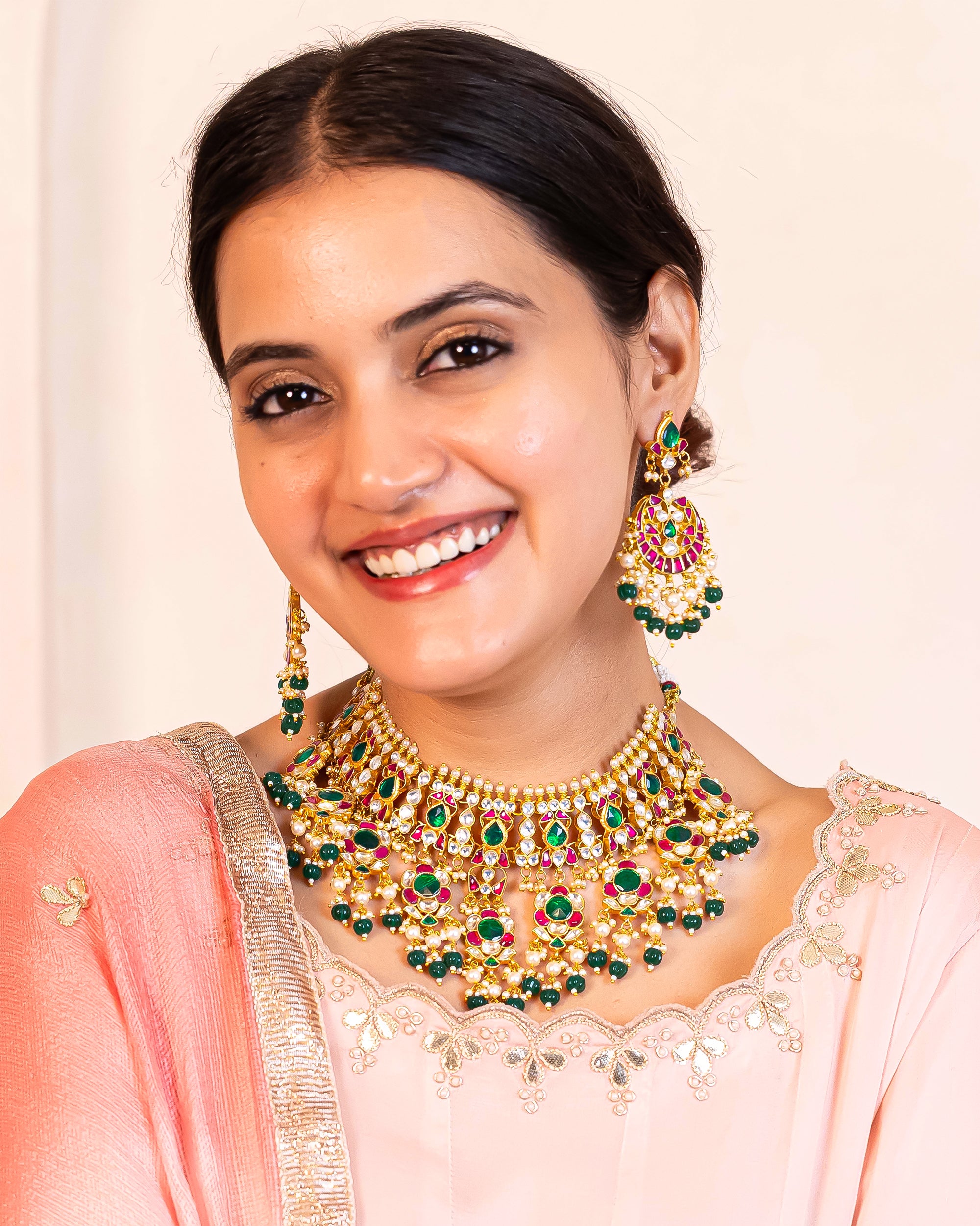 Royal Premium Necklace Set with Earrings