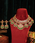 Elegant Statement Necklace Set with Earrings