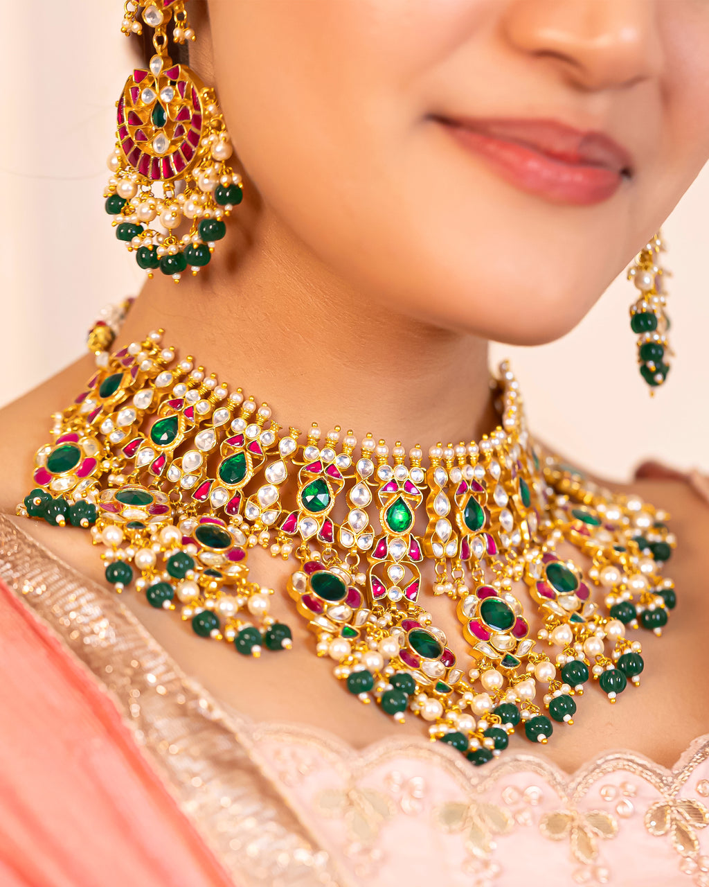 Royal Premium Necklace Set with Earrings