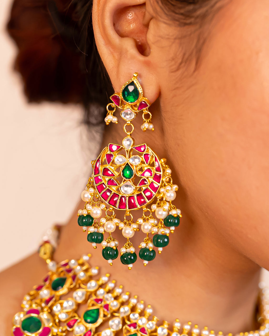 Royal Premium Necklace Set with Earrings