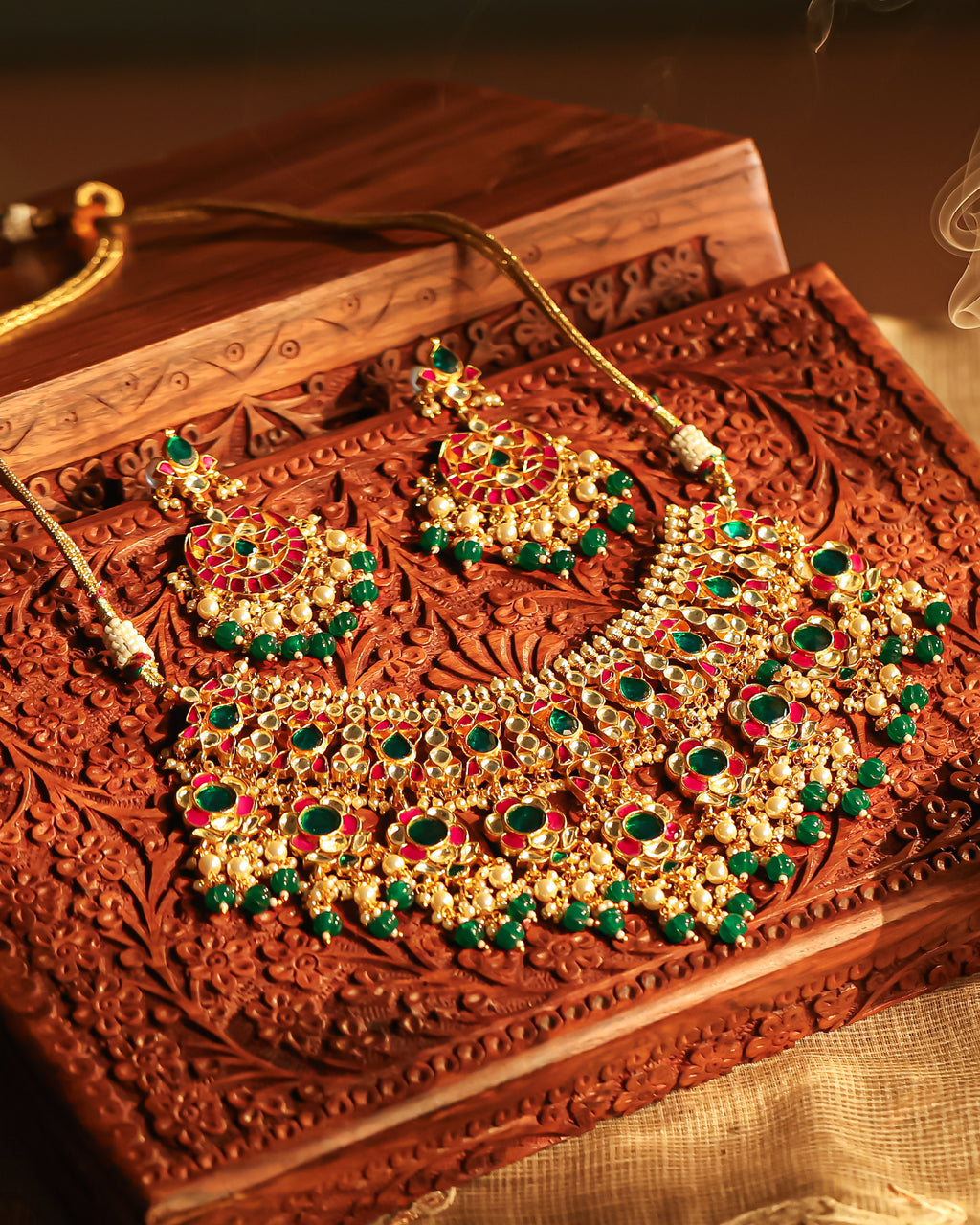 Royal Premium Necklace Set with Earrings