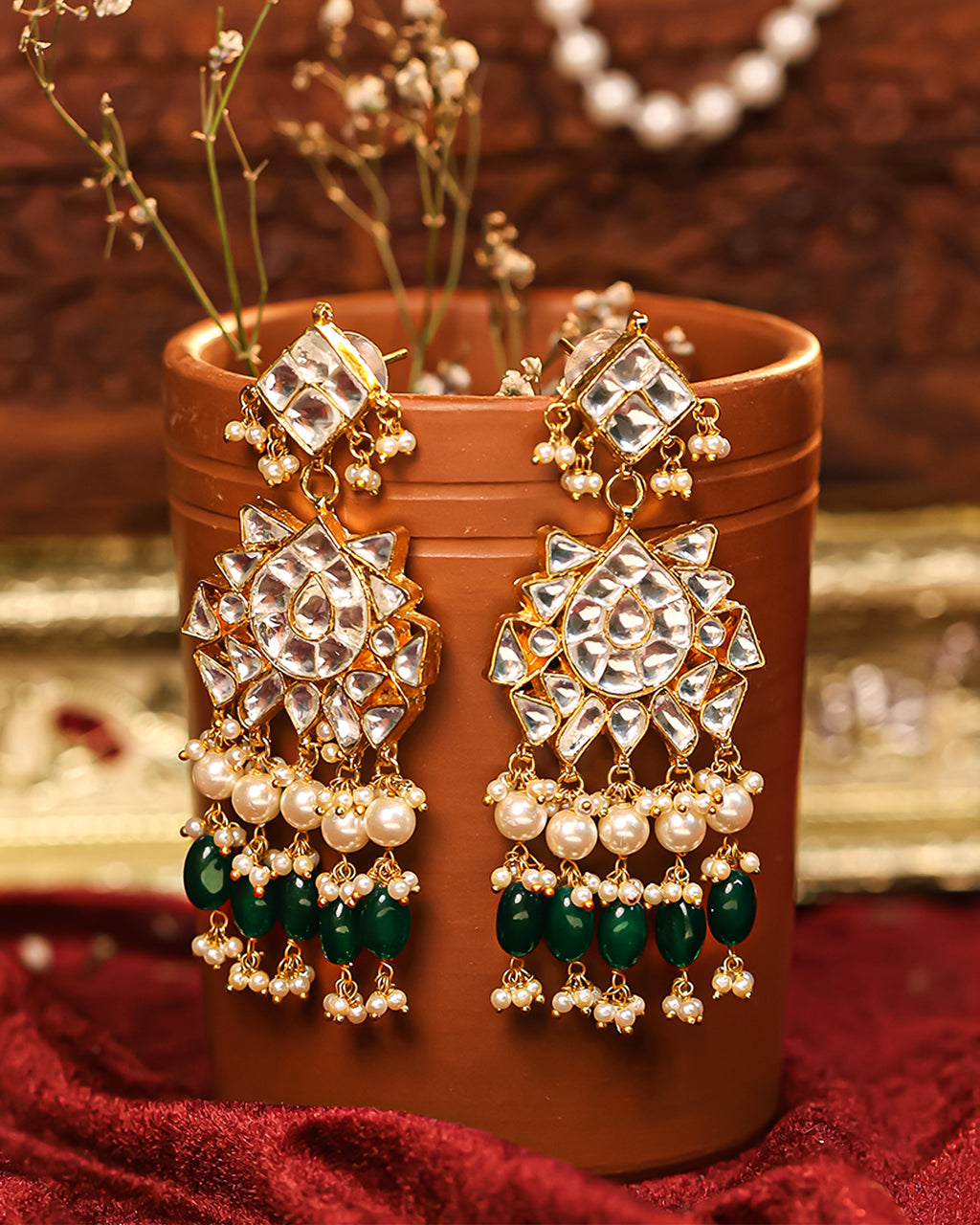Royal Heavy Designer Necklace Set with Earrings