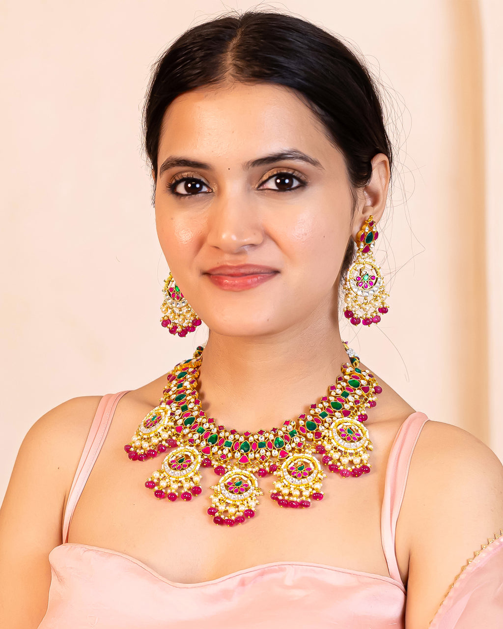 Premium Elegant Necklace Set with Earrings