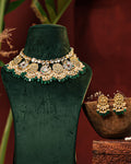 Premium Statement Necklace Set with Earrings