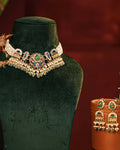 Lightweight Elegant Choker Necklace Set with Earrings
