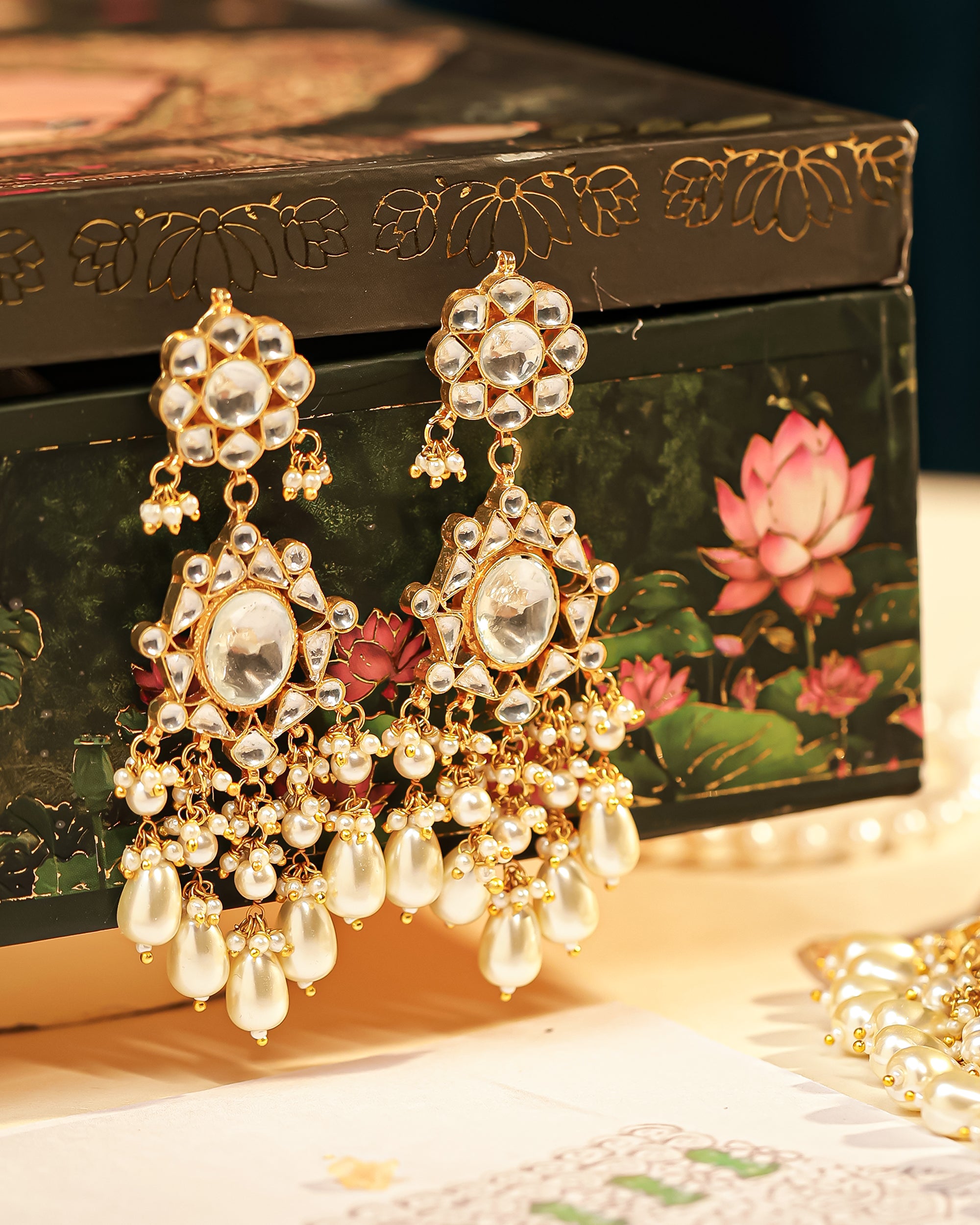 Premium Bridal Necklace Set with Earrings & Tikka
