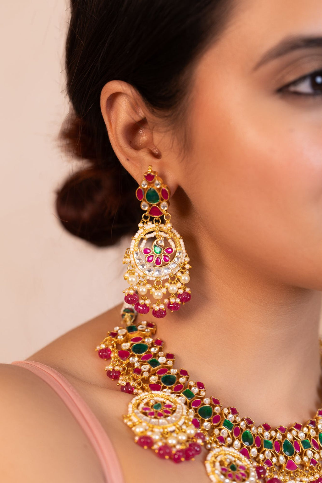 Premium Elegant Necklace Set with Earrings