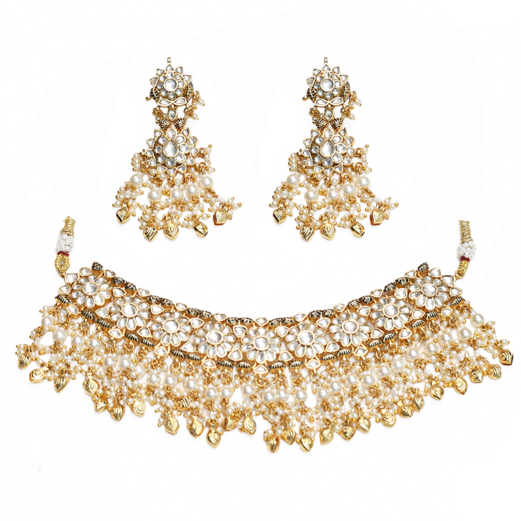 Premium Statement Necklace Set with Earrings