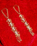 Kundan Hathphool Hand Harness | Gold-Tone Pearl Bridal Hand Jewelry