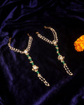 Traditional Kundan Hathphool Hand Harness | Indian Bridal Pearl Stone Hand Accessory