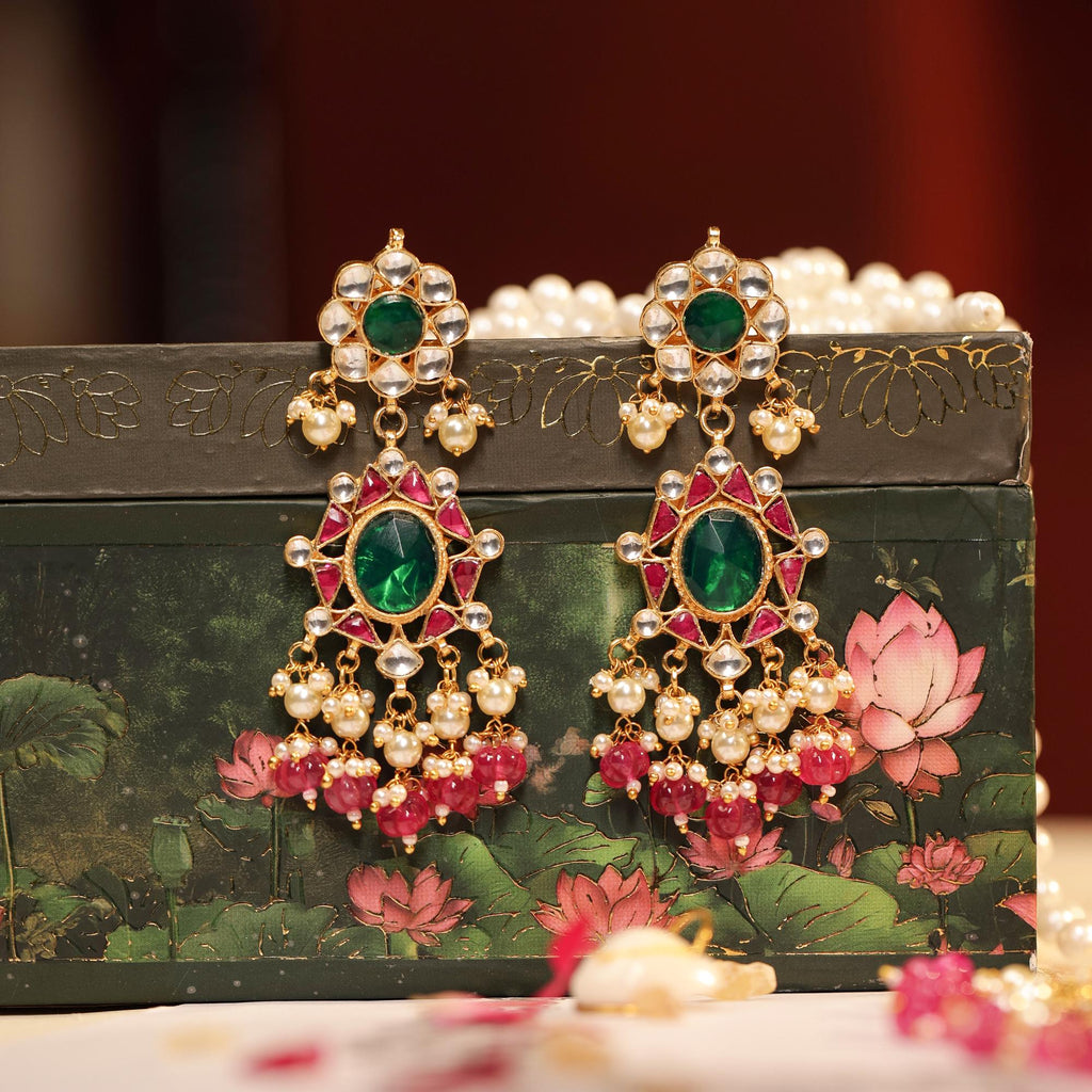 Handmade Kundan Bridal Choker Necklace Set with Earrings & Maang Tikka  Traditional Indian Wedding Jewelry