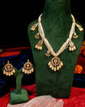 Handcrafted Kundan & Multi-Strand Pearl Statement Necklace - Traditional Indian Heritage Jewelry